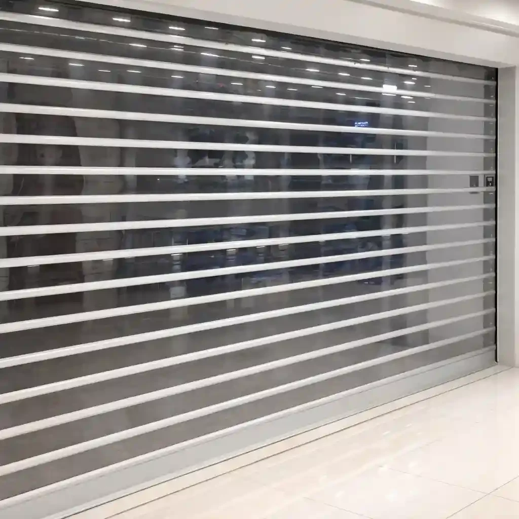 Rolling Door Transparent Polycarbonate